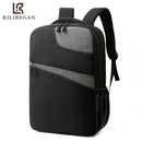 New Business Backpack Men USB Charging Design Business Men Backpack Travel Backpack Men Patchwork Nylon Bag Laptop Backpack Men