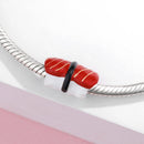 Delicious Seafood Sushi Octopus Teapot Beads for Original Women Bracelet Bangle 925 Silver Charms DIY Bracelet Jewelry Making