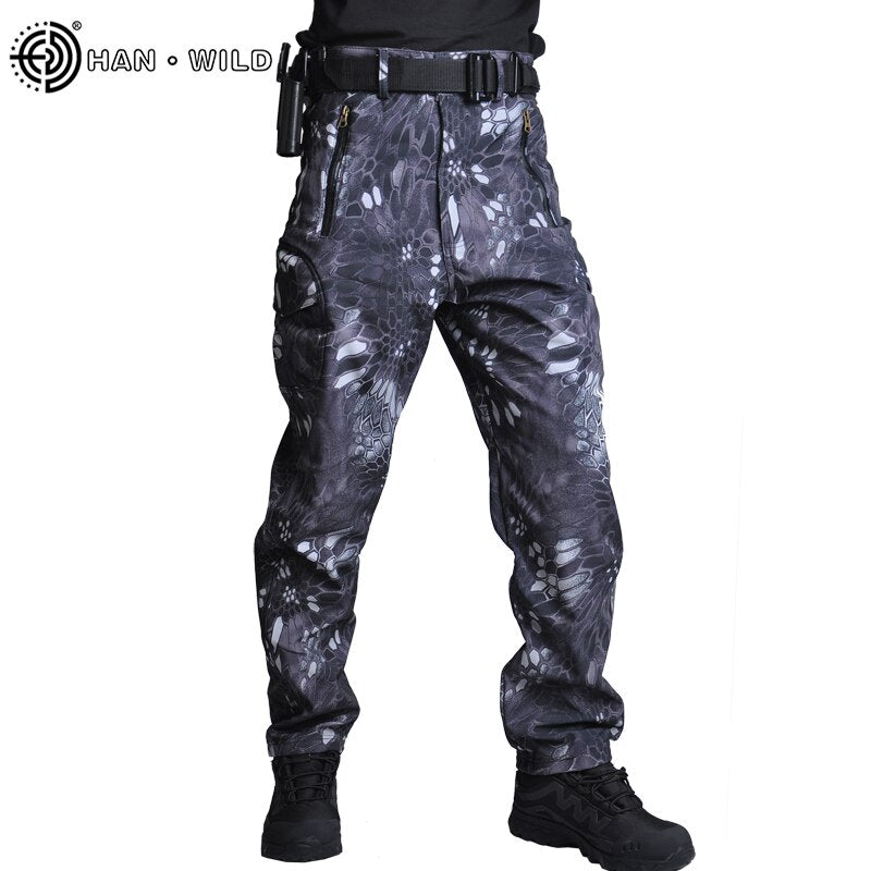 Pantalones tácticos Pantalones militares de camuflaje Pantalones casuales de combate Pantalones de carga Ripstop repelente al agua Pantalones 5XL para hombres Primavera Otoño