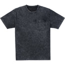 SIMWOOD 2023 Summer New Retro T-shirt Men Garment-Washed Loose Letter Print Hip Hop 100% Cotton Tops Fashion Streetwear SK170139