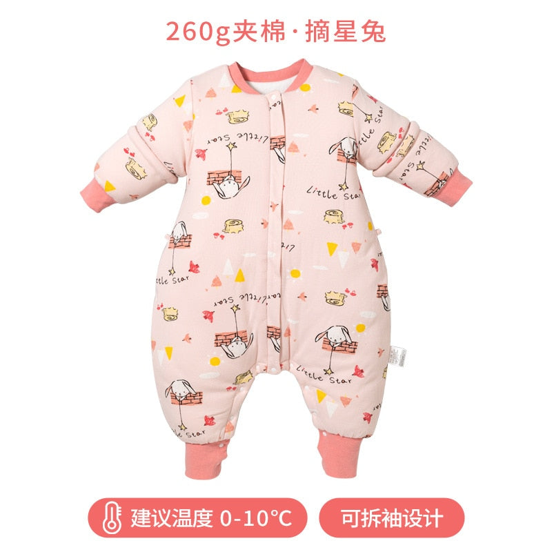 Baby Four Seasons 25-36m Sleepsacks Kids Thermal Split Leg Sleeping Bag Toddler Sleep Sack For Girls & Boys