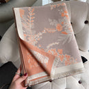 Warmer Winterschal Kaschmir Frauen Pashmina Design Druck Schals Wrap Weibliche Dicke Decke Weiche Bufanda Stolen 2022 Mode