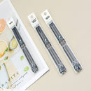 High-Quality Black Gel Pen Refills Little White Dot RPT03 Quick Dry For School Office Writing Markers Stationery Supplies