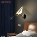 Moderne Simplicity LED-Wandleuchte Magpie Bird Modell Licht Wandleuchte Innenbeleuchtung Küche Nacht Schlafzimmer Wohnzimmer