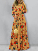 ZANZEA Mode Schulterfrei Vestidos Frauen Schnüren Gürtel Kleider Strandurlaub Rüschen Robe Damen Böhmisches Langes Maxikleid