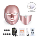 7 Farben LED Lichttherapie Gesichtsmaske Hautverjüngung Led Photon Gesichtsmaske Phototherapie Gesichtspflege Schönheit Anti Akne Maschine