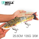 Swimbait Large Fishing Lures Hard Bait Weights 145g Swim Bait Bass Whopper Isca Artificial Articulos De Pesca Salt Water Lures