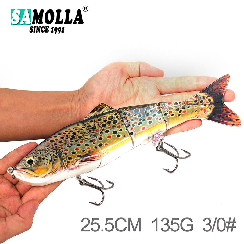 Swimbait Large Fishing Lures Hard Bait Weights 145g Swim Bait Bass Whopper Isca Artificial Articulos De Pesca Salt Water Lures