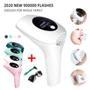 900000 Blitz IPL Laser Epilierer professionelle permanente LCD Laser Haarentfernung Photoepilator Frauen schmerzlose Haarentfernungsmaschine