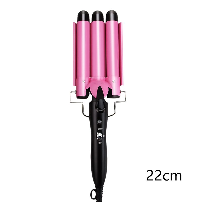 Hair Curling Iron Professional Triple Barrel Hair Curler Hair Wave Waver Styling Tools Fashion Styler Wand