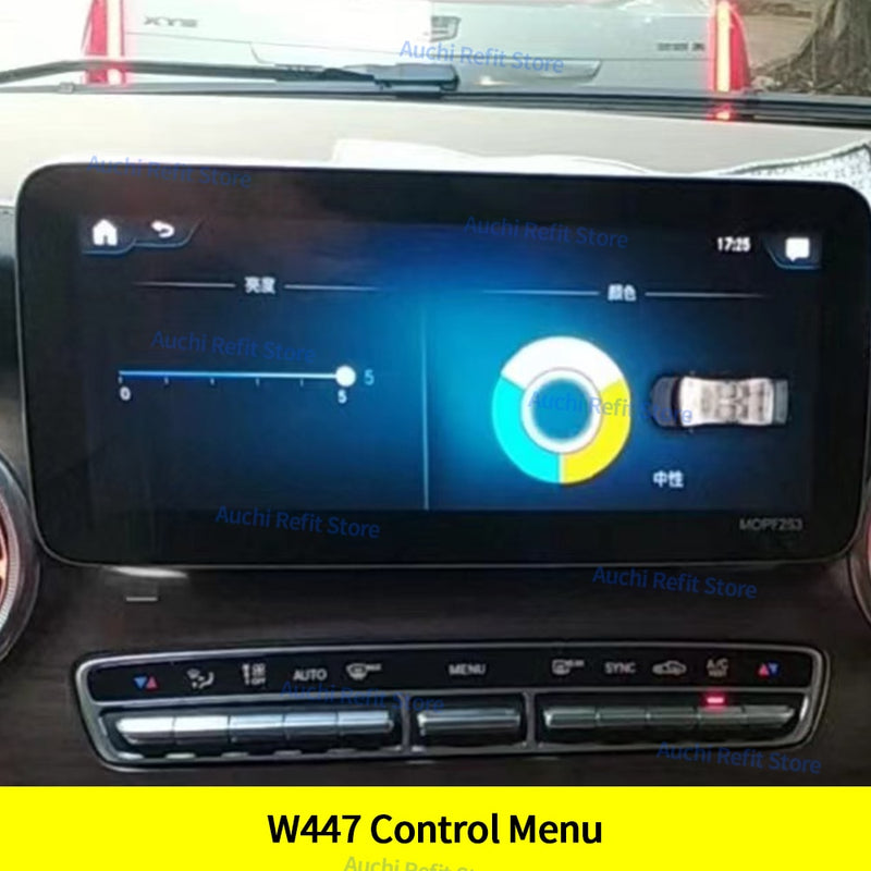 OBD For Mercedes-Benz A/B/C/GLC/CLA/GLA/V Class W176 W177 W246 W205 X253 W156 W117 W447 Ambient Light Function Menu Activation