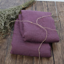 Juego de sábanas de lino 100% lavado, sábana de lino natural de Francia, ropa de cama de granja ultrasuave transpirable (1 sábana plana, 2 fundas de almohada)