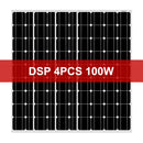 Dokio 18V 100W starres Solarpanel China 18V monokristallines Silikon Wasserdichtes Solarpanel Charge 12V