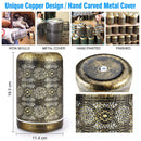 Metal Aromatherapy Machines 260ml Essential Oils Diffuser Air Humidifier 7 Colors Night Light Auto Shut Off Timer Office Bedroom