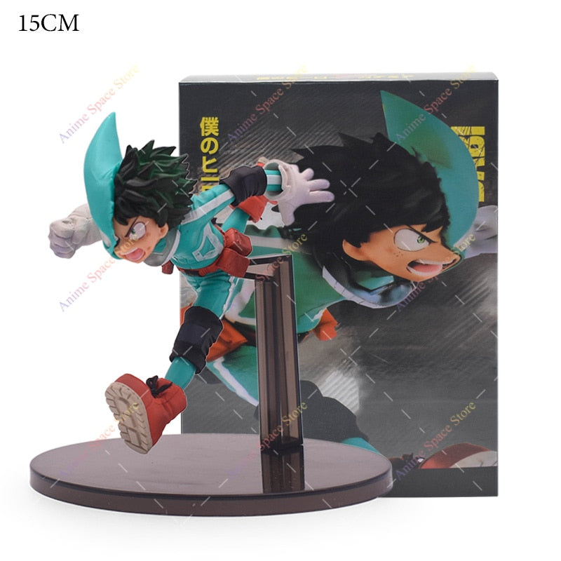 16-24 cm Anime Cartoon Figur My Hero Academia Izuku Midoriya Shouto Todorok Bakugou Cross my body PVC Action Amazing Hero Toys