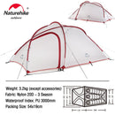 Naturehike Zelt 3 4 Personen Campingzelt Hiby Familienreisezelt Ultraleicht Wasserdichtes Wanderzelt Tragbares Outdoor Campingzelt