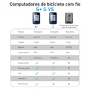 XOSS G plus G GPS Fahrradcomputer Fahrrad Wireless GPS Tachometer Großhandelsmarkt Rennrad MTB Zyklus Radfahren Großhandel in Brasilien