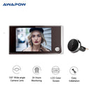 Awapow 3,5 Zoll Video Türklingel 120 Grad Guckloch Viewer Videoauge Türklingel Smart Home Außenkamera Monitor Visuelle Türklingel