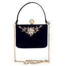 YYW Crystal Clutches Bag Party Geldbörse Damen Abendtaschen Handtasche Crossbody Messenger Bags Hochzeit Geldbörse Modedesigner Kette