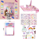 Unicorn Party Supplies Einweggeschirr-Set Kindergeburtstagsfeier Dekoration Unicornio Decor Plates Cup Banner Baby Shower