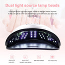 90/72W UV Lamp Led Nail Dryer With Sensor LCD Display 10/30/60/90 Timer For All Gels Polish Professional Manicure Nail lamp