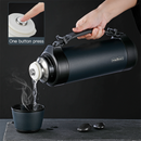 FEIJIAN Militär-Thermoskanne, tragbare Reise-Thermoskanne für Tee, große Tassen für Kaffee, Wasserflasche, Edelstahl, 1200/1500 ml
