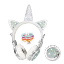 Niedliche Einhorn-Kopfhörer 3D-Stereo-Musik Kinderkopfhörer mit Mikrofon Mädchen-Handy Kinder-Headset mit Kabel Gamer-Geschenk