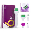DRS 4/5/6/8 In 1 Derma Roller Needle Microdermabrasion Facial Rollor Microneedle Kits Hautverjüngung Narben entfernen Hautpflege
