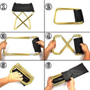 Ultralight Folding Chair Picnic Camping Chair Travel Foldable Aluminium Durable Portable Fishing Seat Outdoor Travel Furniture