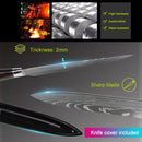 Japanese Kitchen Knife Set Laser Damascus Pattern Stainless Steel  Sharp Cleaver Slicing Utility Knives Kitchen Tools