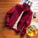 DIMUSI Herbst Herren Bomberjacken Casual Male Outwear Fleece Dicke Warme Windjacke Herren Militär Baseball Mäntel Kleidung