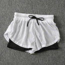 BLESSKISS Yoga Shorts Damen Fitness Spandex Neon Elastisch Lulu Sommer Laufen Workout Kurze Leggings Für Damen Gym Sport Shorts