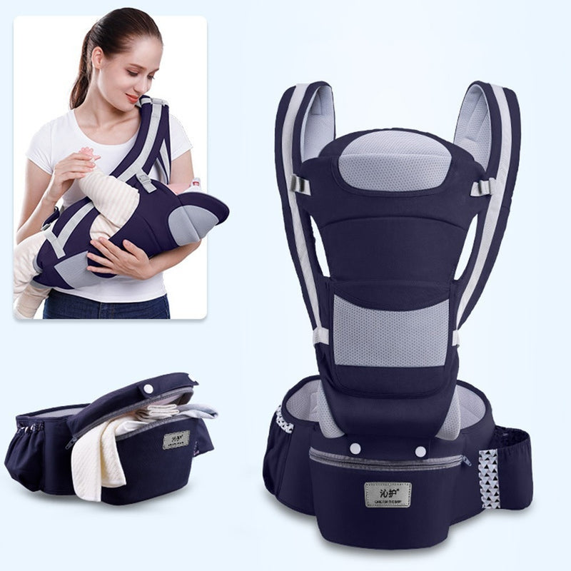 Ergonomischer Babytrage-Rucksack Infant Baby Hipseat Carrier Ergonomischer Känguru-Baby-Tragegurt-Reiserucksack mit Blick nach vorne