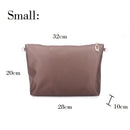 Nylon-Tascheneinsatz-Organizer mit Reißverschlusstaschen, weich, leicht, perfekter Geldbörsen-Organizer, um alles ordentlich zu halten