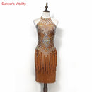 Latin Dance Clothes High-End New Children&