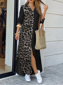 ZANZEA Damen Kleid Vintage Shirt Vestido De Mujer Casual Solid Ropa De Mujer 2022 Damen Revers Hals Partykleid