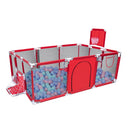 Corralito de bebé para niños, PISCINA DE BOLAS, parque, barrera de seguridad plegable para 0-6 años, patio de juegos para bebés, suministros para bolígrafos de actividad