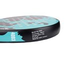 2021 Neuer professioneller Carbon-Faser-Padel-Tennisschläger Soft Face Paddel-Tennisschläger mit Taschenabdeckung