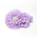 Baby Mädchen Blumen Stirnband Neugeborenes Kind Perlen Blumen mit Spitze breite Stirnbänder Bebes Haarschmuck Phoro Requisiten Kinder Turban