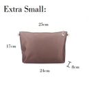 Nylon-Tascheneinsatz-Organizer mit Reißverschlusstaschen, weich, leicht, perfekter Geldbörsen-Organizer, um alles ordentlich zu halten