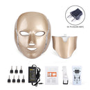 7 Farben LED Lichttherapie Gesichtsmaske Hautverjüngung Led Photon Gesichtsmaske Phototherapie Gesichtspflege Schönheit Anti Akne Maschine