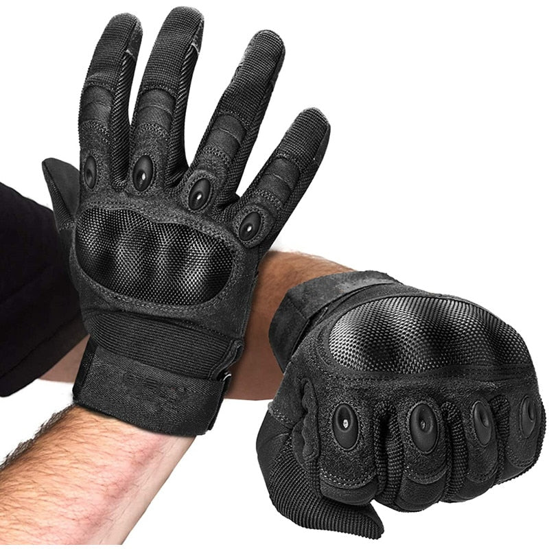 Outdoor Knuckle Taktische Handschuhe für Männer Militärhandschuhe zum Schießen von Airsoft Paintball Motorradklettern und Schwerlastarbeiten