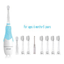 Seago Kids Sonic Electric Toothbrush 2 Mins Smart Timer Children Sonic Tooth Brush Colorful Led Light Brush Waterproof  Gift