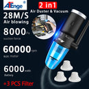 ATEnge Cordless Air Duster Cordless for Computer Cleaning, Replacement for Compressed Air Cans, Rechargeable Air Blower Cleaner