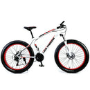 Love Freedom 7/21/24/27 Speed ​​​​Mountainbike 26 * 4.0 Fat Tire Bikes Stoßdämpfer Fahrrad Kostenlose Lieferung Snow Bike