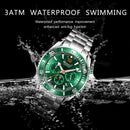 WISHDOIT 2021 New Fashion Diving Watch Men&#39;s Blue Top Brand Luxury Stainless Steel Waterproof Leisure Sports Quartz Men&#39;s Watch