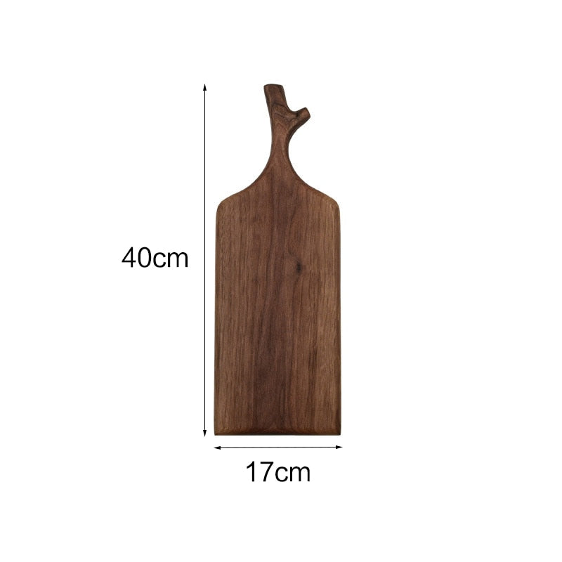 Black Walnut Wood Kitchen  Cutting Board Solid Wood Rootstock Lacquerless Fruit Chopping board Kitchen wooden cutting board