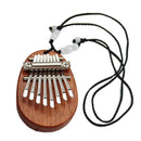 8-Tasten Mini Kalimba Daumenklavier Holzdaumenklavier Kindergeschenk Tragbares Taschentastaturklavier