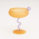 New Ins Slash Glass Cup Jelly Beans Twisty Goblet Trinkgläser für Getränke Frosted Sweetmeats Cup Of Ice Cream Müslischale
