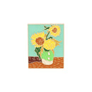 Maler Van Gogh Selbstporträt Brosche Sonnenblume VINCENT Emaille Pin Jeans Rucksack Kunstliebhaber Freunde Geschenke